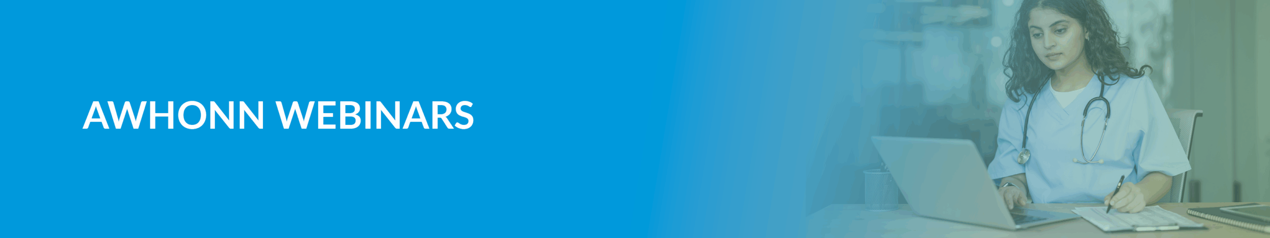 AWHONN Webinars banner